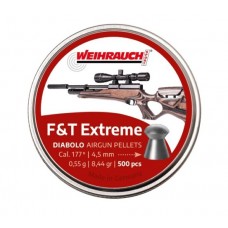 Пульки Weihrauch F&T Extreme 0,55гр, кал.4,5(.177) 500 шт