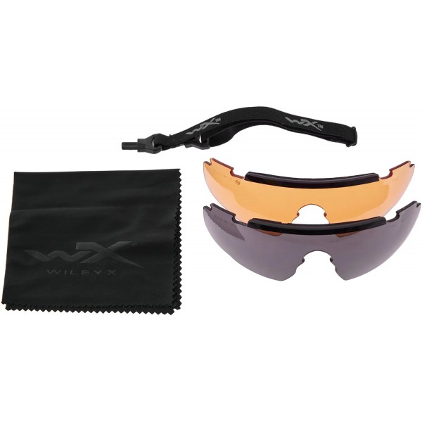 Очки баллистические Wiley X Rogue Comm. 3 линзы (Grey/Clear/Rust) - 9300002 Очки баллистические Wiley X Rogue Comm. 3 линзы (Grey/Clear/Rust) - 9300002
