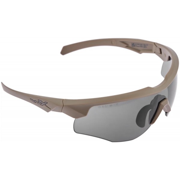 Окуляри балістичні Wiley X Rogue Comm. 3 лінзи (Grey/Clear/Rust) Tan - 9300003