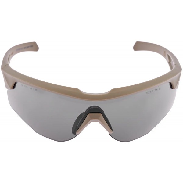 Окуляри балістичні Wiley X Rogue Comm. 3 лінзи (Grey/Clear/Rust) Tan - 9300003 Окуляри балістичні Wiley X Rogue Comm. 3 лінзи (Grey/Clear/Rust) Tan - 9300003