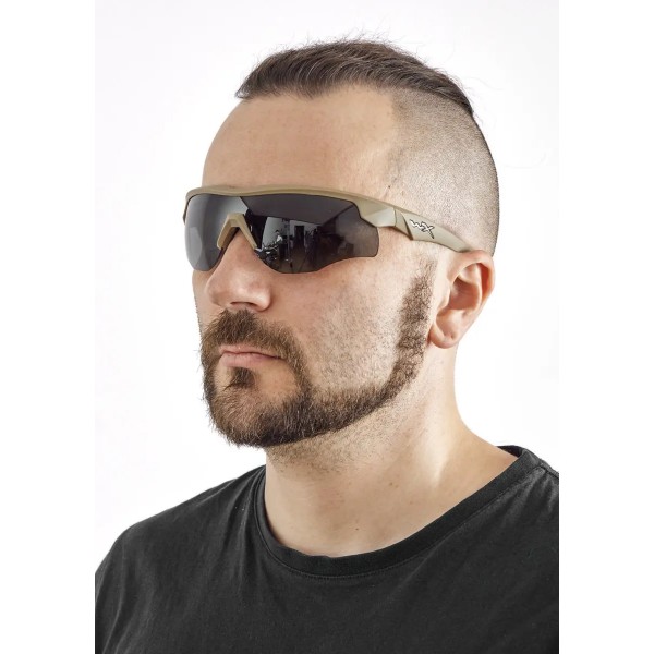 Окуляри балістичні Wiley X Rogue Comm. 3 лінзи (Grey/Clear/Rust) Tan - 9300003 Окуляри балістичні Wiley X Rogue Comm. 3 лінзи (Grey/Clear/Rust) Tan - 9300003