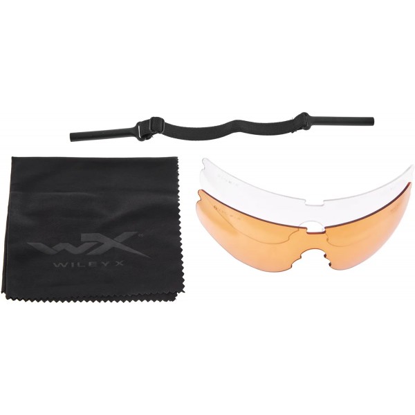 Окуляри балістичні Wiley X Rogue Comm. 3 лінзи (Grey/Clear/Rust) Tan - 9300003 Окуляри балістичні Wiley X Rogue Comm. 3 лінзи (Grey/Clear/Rust) Tan - 9300003
