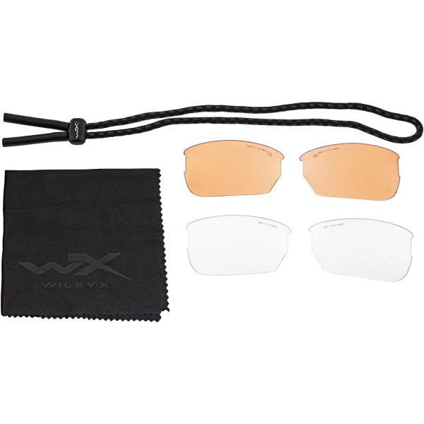 Окуляри балістичні Wiley X Saint. 3 лінзи (Grey/Clear/Light Rust) - 9300005