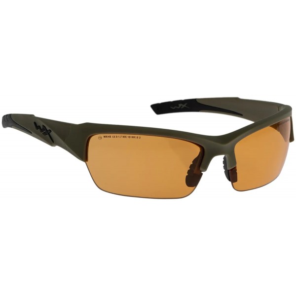 Окуляри балістичні Wiley X WX Valor 2.5. 3 лінзи (Grey/Clear/Light Rust) оправа Tan - 9300009
