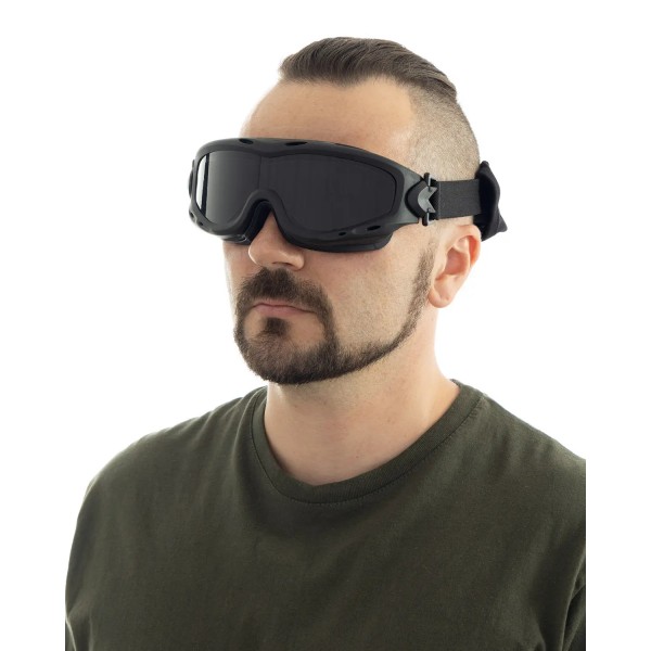 Маска-окуляри балістична Wiley X Spear. 3 лінзи (Grey/Clear/Light Rust) Black - 9300012 Маска-окуляри балістична Wiley X Spear. 3 лінзи (Grey/Clear/Light Rust) Black - 9300012