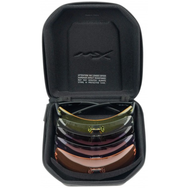 Очки баллистические Wiley X WX Detection. 5 линз (Clear/Yellow/Orange/Purple/Copper). Мatt black - 9300024 Очки баллистические Wiley X WX Detection. 5 линз (Clear/Yellow/Orange/Purple/Copper). Мatt black - 9300024