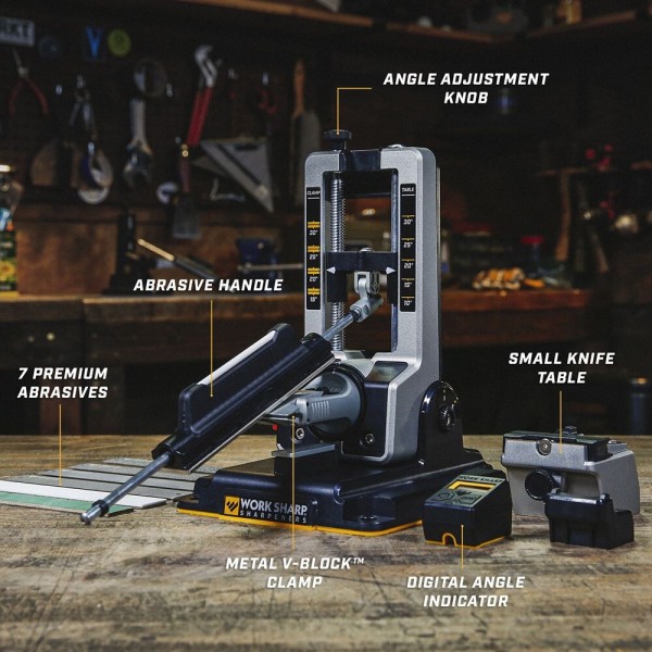 WSBCHPAJ-PRO Точилка механічна Work Sharp Professional Precision Adjust Knife Sharpener, - WSBCHPAJ-PRO WSBCHPAJ-PRO Точилка механічна Work Sharp Professional Precision Adjust Knife Sharpener, - WSBCHPAJ-PRO