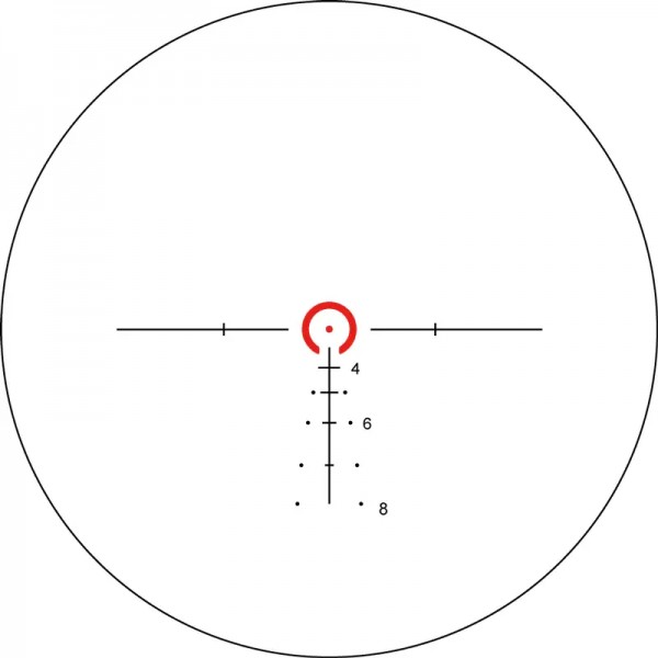 Прицел оптический XD Precision Black-C.Q.B 1-6x24 сетка BDC - 15280026 Прицел оптический XD Precision Black-C.Q.B 1-6x24 сетка BDC - 15280026