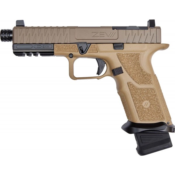 Пистолет спортивный ZEV OZ9 кал. 9мм (9х19) FDE - 910052 Пистолет спортивный ZEV OZ9 кал. 9мм (9х19) FDE - 910052