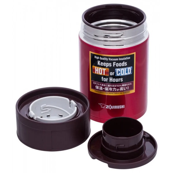 Пищевой термоконтейнер ZOJIRUSHI SW-HAE45RM 0.45 л Red - 16780354