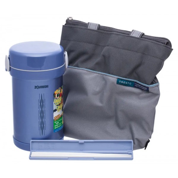 Набір для ланчу ZOJIRUSHI SL-NC09AA Blue - 16780359 Набір для ланчу ZOJIRUSHI SL-NC09AA Blue - 16780359