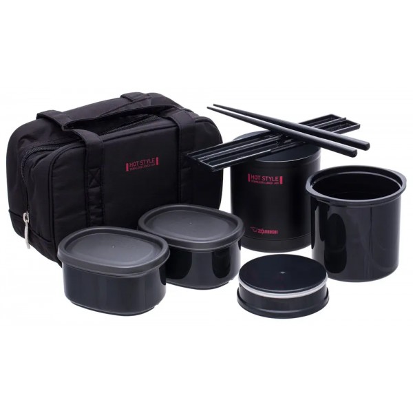 Набір для ланчу ZOJIRUSHI SZ-MB04BA Black - 16780368