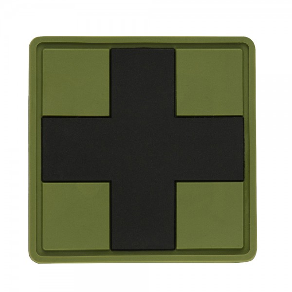 Нашивка Medic Cross Square PVC Olive/Black - 51124102