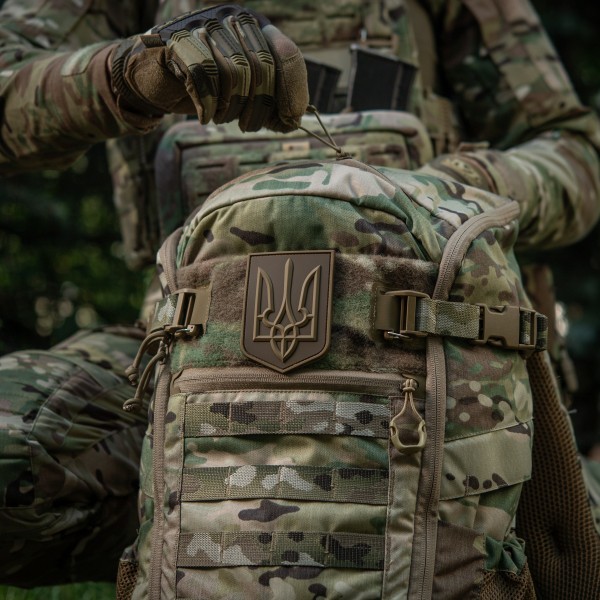 Нашивка герб України PVC великий Coyote - 51337005 Нашивка герб України PVC великий Coyote - 51337005