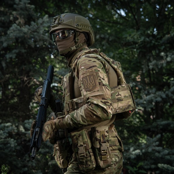 Нашивка герб України PVC великий Coyote - 51337005 Нашивка герб України PVC великий Coyote - 51337005