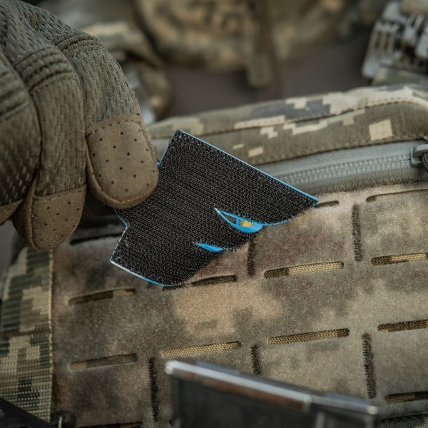 Нашивка Тризуб PVC великий кольоровий - 51337100 Нашивка Тризуб PVC великий кольоровий - 51337100