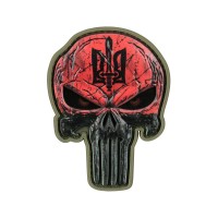 M-Tac нашивка Punisher Червоний