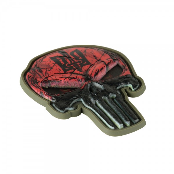 M-Tac нашивка Punisher Червоний - 51353801 M-Tac нашивка Punisher Червоний - 51353801