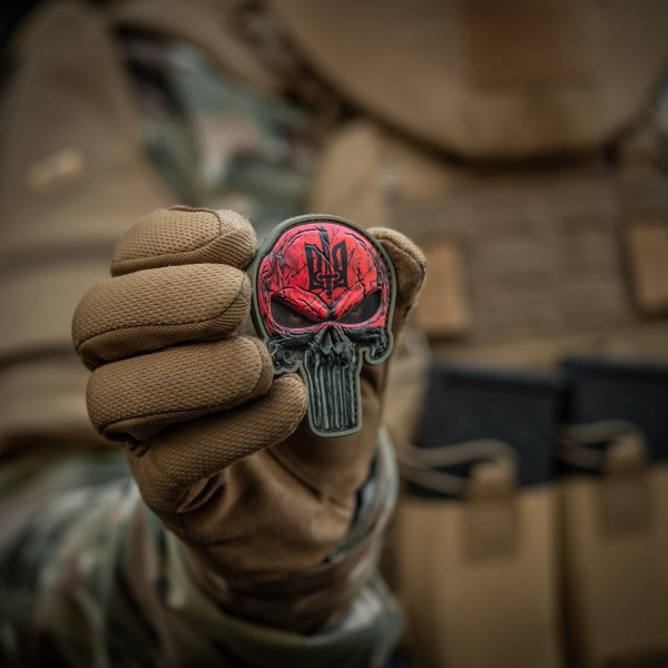 M-Tac нашивка Punisher Червоний - 51353801 M-Tac нашивка Punisher Червоний - 51353801