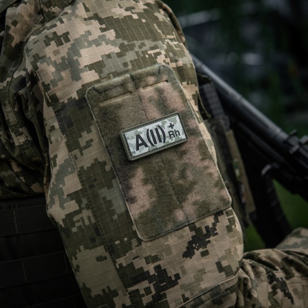 Нашивка группа крови A(II) Rh(+) PVC 25х60 MM14 - 51360030 Нашивка группа крови A(II) Rh(+) PVC 25х60 MM14 - 51360030