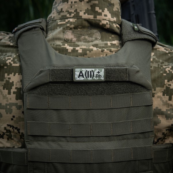 Нашивка группа крови A(II) Rh(+) PVC 25х60 MM14 - 51360030 Нашивка группа крови A(II) Rh(+) PVC 25х60 MM14 - 51360030