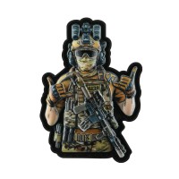 Нашивка Shaka Warrior PVC