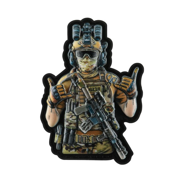 Нашивка Shaka Warrior PVC - 51703000