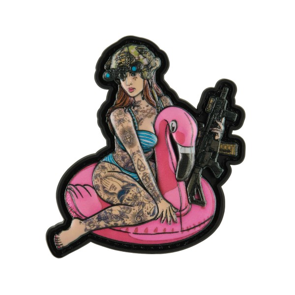 Нашивка Flamingo girl PVC - 51719000