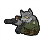 Нашивка Wolf 225 ОШП PVC