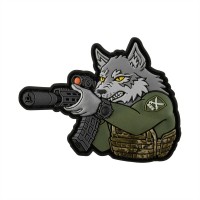 Нашивка Wolf 225 ОШП PVC