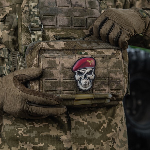 M-Tac нашивка Череп у береті (Десантно-Штурмові війська) - 52338105 M-Tac нашивка Череп у береті (Десантно-Штурмові війська) - 52338105