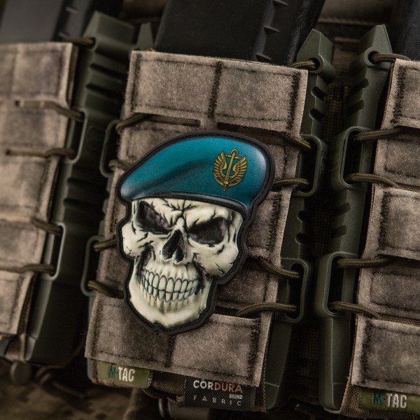 Нашивка Череп у береті (Морська піхота) - 52338110 Нашивка Череп у береті (Морська піхота) - 52338110