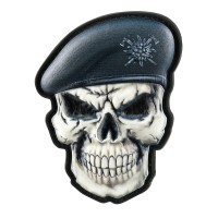 Нашивка Череп у береті (Гірська піхота)
