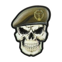 Нашивка Череп у береті (ГУР МО)