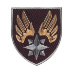 Шеврон 124 топографічний центр ДШВ кольоровий