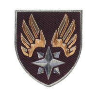 Шеврон 142 топографічний центр ДШВ кольоровий