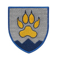 Шеврон 15 окремий гірсько штурмовий бат кольоровий