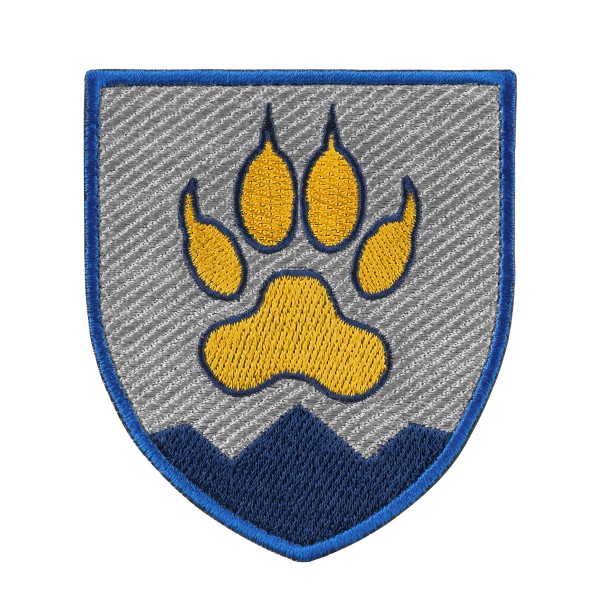 Шеврон 15 окремий гірсько штурмовий бат кольоровий - AKW-15OGSHBT