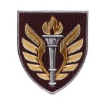 Шеврон 199 навчальний центр ДШВ кольоровий