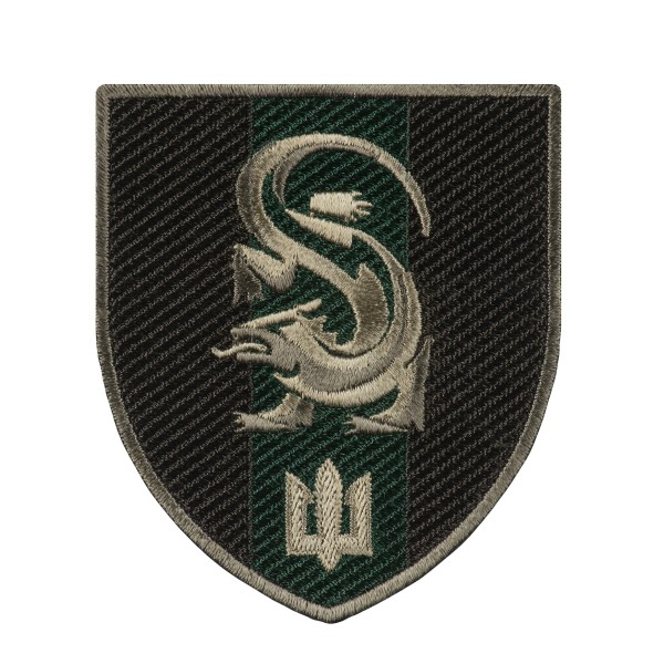 Шеврон 241-й НЦ МП оліва - AKW-241NTCMPOD