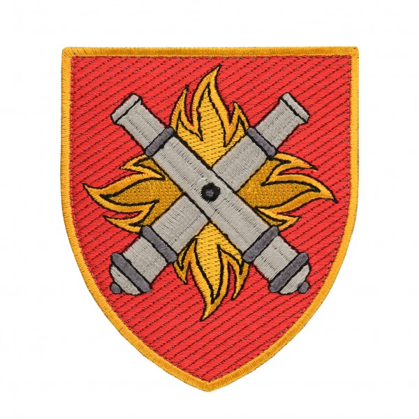 Шеврон 27-ма окрема реактивна артилерійська бригада - AKW-27OREABR