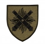 Шеврон 27-ма окрема реактивна артилерійська бригада олива