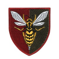 Шеврон 38 Зенітний Ракетний Полк кольоровий