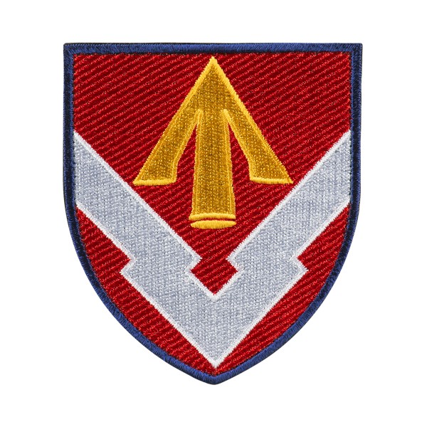 Шеврон 434 центральна ракетна база в ч А0981 кольоровий - AKW-434TSRB