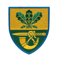 Шеврон 61 Окрема Єгерська бригада кольоровий