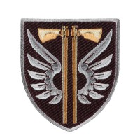 Шеврон 77 ОАеМБр кольоровий