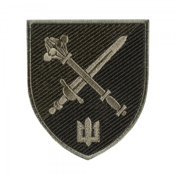 Шеврон Командування морської піхоти України олива - AKW-CMPU-OD