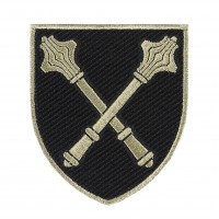 Нарукавный знак Генеральний штаб ЗСУ олива (нового зразка)