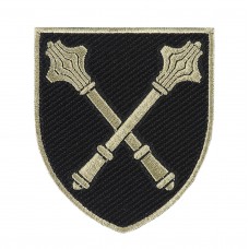 Нарукавный знак Генеральний штаб ЗСУ олива (нового зразка)