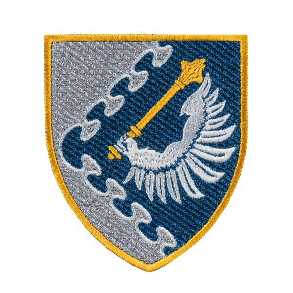 Шеврон Повітряне командування ЗАХІД кольоровий - AKW-PKZH